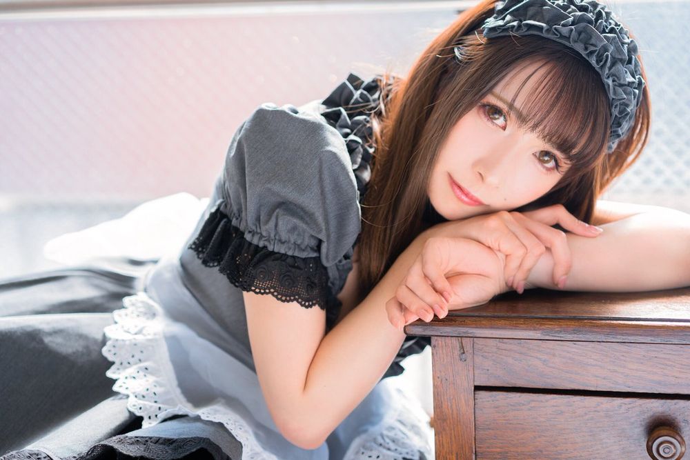 Super sweet coser &quot;JILL&quot; removes heavy makeup and is a cute girl
